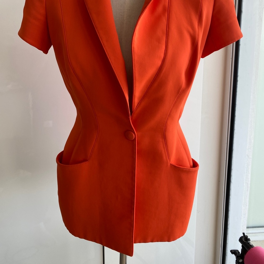 Thierry Mugler orange jacket vintage❤️ - Picture 8 of 16